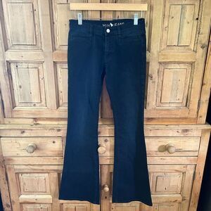 MIH 26 Hero Black Casablanca Jeans Wide‎ Flare Leg